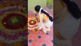 Happy Onam🌺🌸🌼 onamspecial onamcelebration onam2023 SharmysVlogs [upl. by Naaitsirhc]