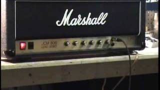 FJA modded Marshall JCM800 2203 80s mod  clip 2 [upl. by Duhl]