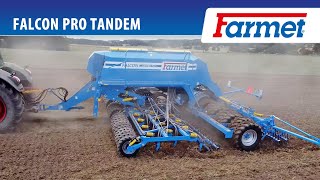 Tine seed drill Farmet Falcon PRO Tandem [upl. by Retrop]