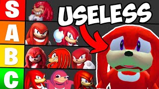 Ranking How USELESS Knuckles is in Every Sonic Game [upl. by Anzovin806]