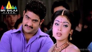 Naa Alludu Movie NTR Challenge to Ramya Krishna Scene  JrNTR Shriya Genelia  Sri Balaji Video [upl. by Noyerb]