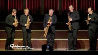 Quintessence Saxophone Quintet plays Vivaldi Summer 1 Allegro [upl. by Ahseiyn248]