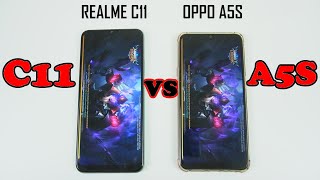 REALME C11 VS OPPO A5S  SPEEDTEST DAN PERBANDINGAN KAMERA [upl. by Naegem]