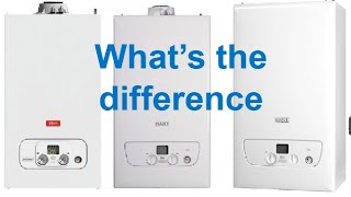 BAXI 600 BAXI 800 AND MAIN ECO COMPACT A review to find out what is the difference between them [upl. by Ramsay]