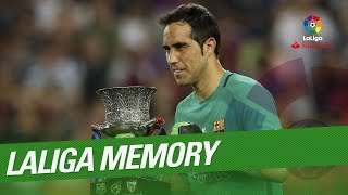 LaLiga Memory Claudio Bravo [upl. by Shaylah468]