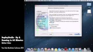 DeployStudio  Up and Running in 60 Minutes  Nathan Felton [upl. by Etnoval547]