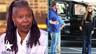 Whoopi Goldberg DEFENDS Jennifer Lopez amp Ben Affleck’s Reunion Amid Divorce [upl. by Oulman]