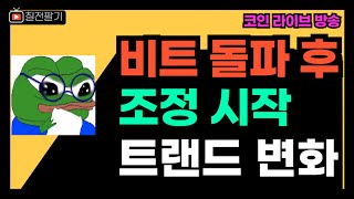 비트 10만 찍고 하락 전환 l 상승 섹터가 변하고 있다 l 빠르게 움직이자 241206 [upl. by Katzir]