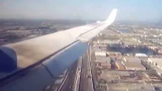 Miami Airport  landing  Beechcraft 19000D  Continental 2007 [upl. by Aaron]