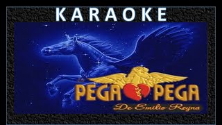 Te regalo mis lagrimas  El Pega Pega Karaoke [upl. by Carlick]