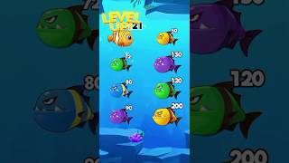 Fishdom new ads mini games  Big fish eat small fish part 1 shorts [upl. by Damalas253]