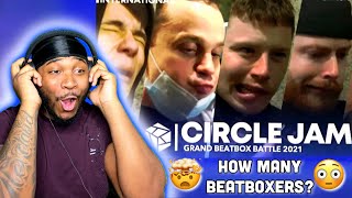 UNOFFICIAL CIRCLE JAM  GBB 2021 BEATBOX REACTION [upl. by Attela]