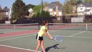 12 And Under Serve Practice Slice Serve [upl. by Crescin676]