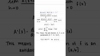 Fundamental Theorem of Calculus [upl. by Rayna]