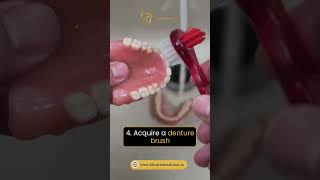 Tips for Cleaning Dentures  Lifecare Dental Clinic [upl. by Anama]