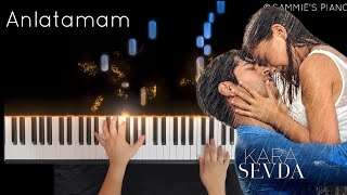 Kara Sevda Anlatamam The MOST Beautiful PianoFREE SHEET پیانو سریال کارا سودا [upl. by Lingwood812]