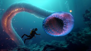 This Monster Sea Serpent TORMENTED Sailors for Decades What is The Pyrosome Worm [upl. by Ennaeiluj]