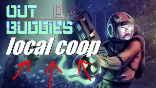 Local coop in OUTBUDDIES DX single PC multiplayer [upl. by Murage356]