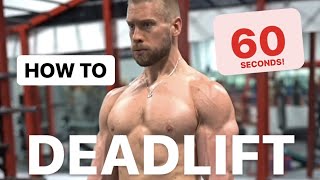 How to Deadlift 5 Simple Steps [upl. by Pancho]