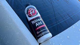 Testing Adams Polishes Rinse Aid  Does it work [upl. by Mosenthal]