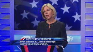 2016 GOP gubernatorial debate How to encourage international immigration [upl. by Xino405]