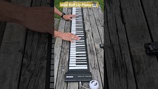 Mini Roll Up Piano 🎹 88Keys  piano shorts trending [upl. by Gavan]