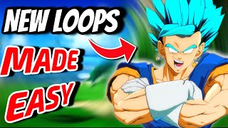 NEW VEGITO LOOPS MADE EASY DBFZ Vegito Combo Guide [upl. by Gierk]