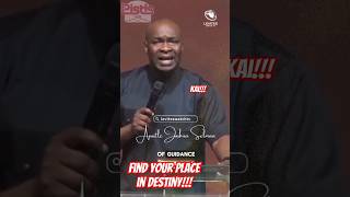 FIND YOUR PLACE IN DESTINY pistishub apostlejoshuaselman koinoniaabuja youtubeshorts shorts [upl. by Eirrahs545]