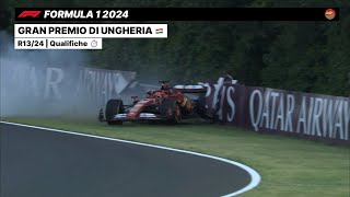 🏎 F1  LIVE Qualifiche GP Ungheria 🇭🇺 [upl. by Eener]