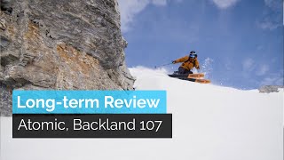 Atomic Backland 107  LongTerm Ski Review [upl. by Aztirak]