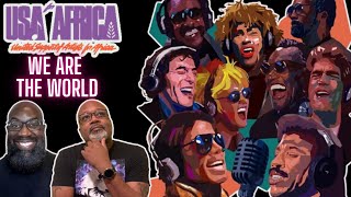 USA for Africa  We Are the World Reaction A Talented Ensemble Superstars  Quincy Jones [upl. by Dryfoos56]