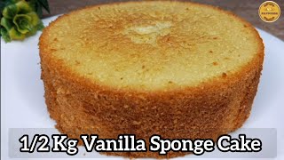 12 Kg Vanilla Sponge Cake Recipe Without Oven  Vanilla Sponge Cake  1 pound Vanilla Cake Recipe [upl. by Larianna]