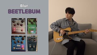 Blur  Beetlebum Guitar Cover [upl. by Isac355]