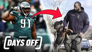 Super Bowl CHAMP Fletcher Cox Is A Dog Trainer 🐶 [upl. by Ecirp829]