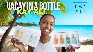 NEW KAY ALI VACAY IN A BOTTLE  Limited Edition Summer Perfume Collection Review [upl. by Niboc]