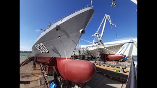 NAVANTIA San Fernando TimeLapse construcción corbeta ALDIRIYAH Real Marina Saudí [upl. by Sidnee]