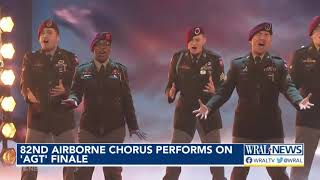 82nd Airborne chorus performs on AGT finale [upl. by Veal]