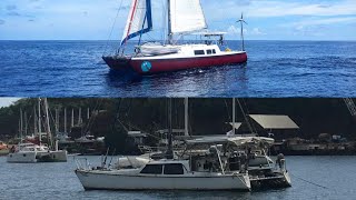 Amateur Hull Refit Catamaran 35ft [upl. by Reyam]