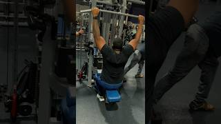 Back day shenanigans shorts fitness youtubeshorts [upl. by Nosduh]