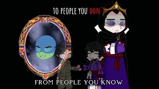 Young Evil Queen Grimhilde and Justin Romon friendship angstRead descMy au [upl. by Mashe733]