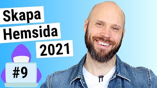 Skapa Hemsida 2021  DEL 9 Skapa professionell epostadress hos Loopia Webmail [upl. by Posehn172]