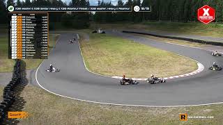 IAME Series Finland 2024  Vihti  Saturday  X30 Master Senior Heavy amp Amateur  Final Highlights [upl. by Erlene]