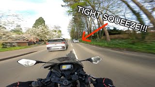 quotCHILLquot RIDE ON GSXR 125  FULL POWER  LOUD  4K [upl. by Arahc]