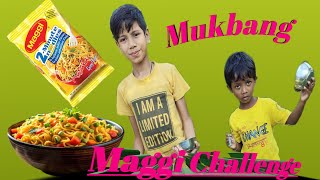 Mukbang Maggi Challenge Maggi Challenge mukbang New  Virel Video [upl. by Neeluj]