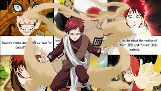 22 Facts About Gaara You May Not Know naruto narutoshippuden gaara [upl. by Nyleek]