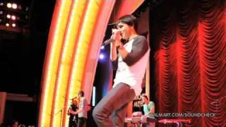 Mitchel Musso  You Got Me Hooked Soundcheck [upl. by Dupin]