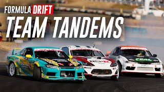 Team Tandems  Japan vs USA  2023 RSR DRIFT FESTIVAL [upl. by Accebar]