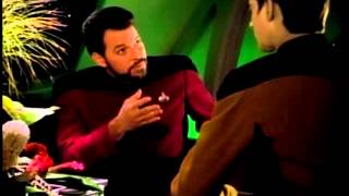 Riker talks to Data about trust [upl. by Liane259]