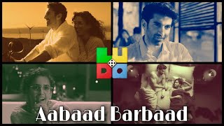 Aabaad barbaad LUDO  whatsapp status  Arijit song  Aditya K Sanya M [upl. by Ardnuasal]