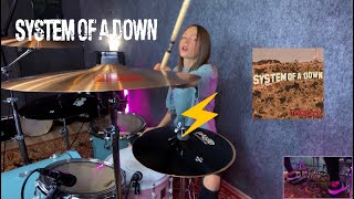 Toxicity  System Of A Down  Drum Cover by Kristina Rybalchenko [upl. by Anihc]